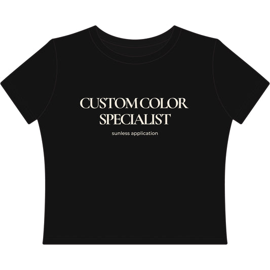 Custom Color Specialist Baby Tee
