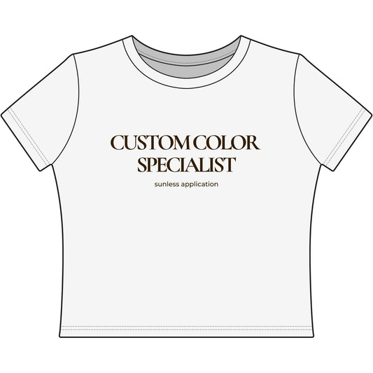 Custom Color Specialist Baby Tee