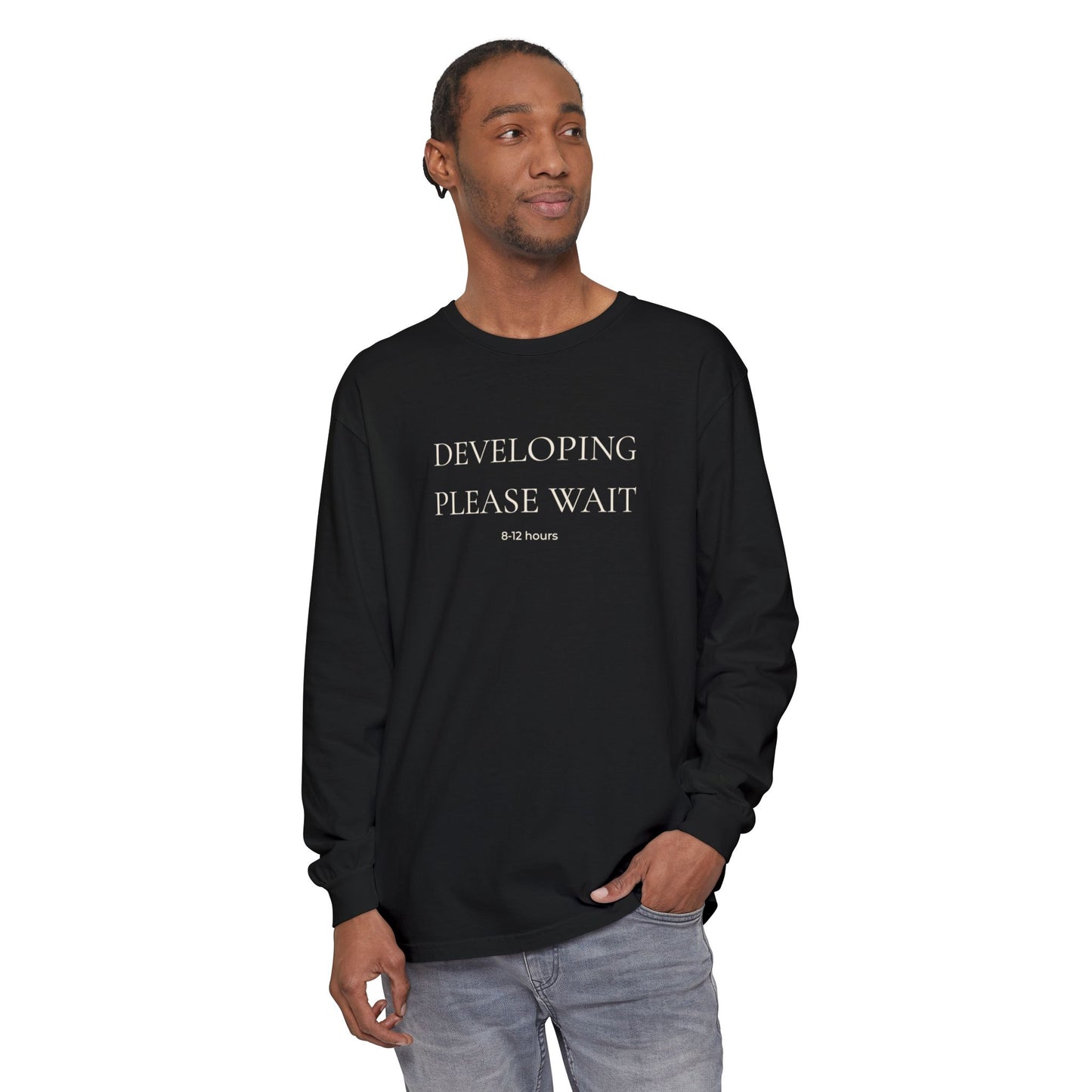 Post Spray Tan Long Sleeve Shirt