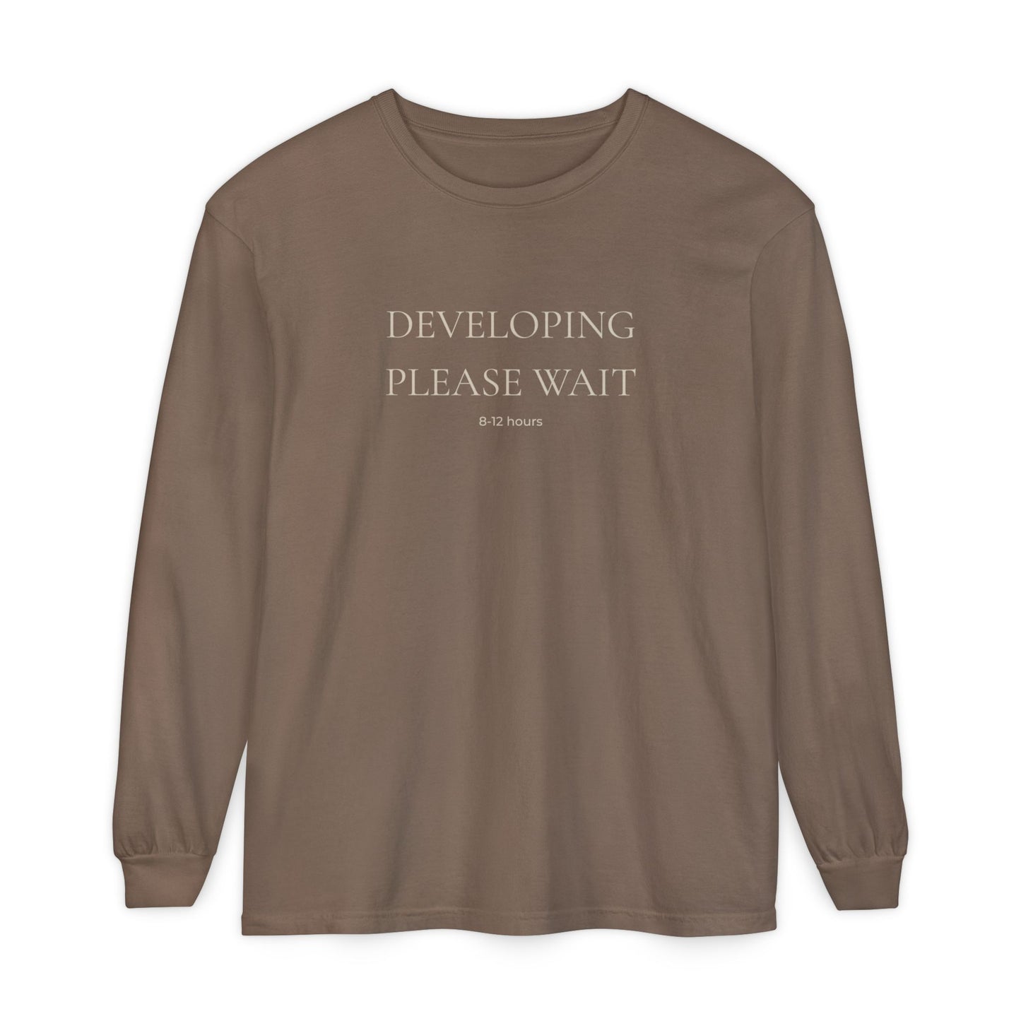 Post Spray Tan Long Sleeve Shirt