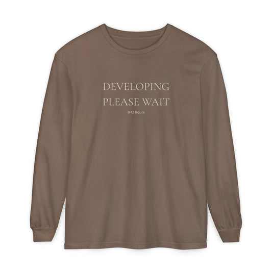 Post Spray Tan Long Sleeve Shirt