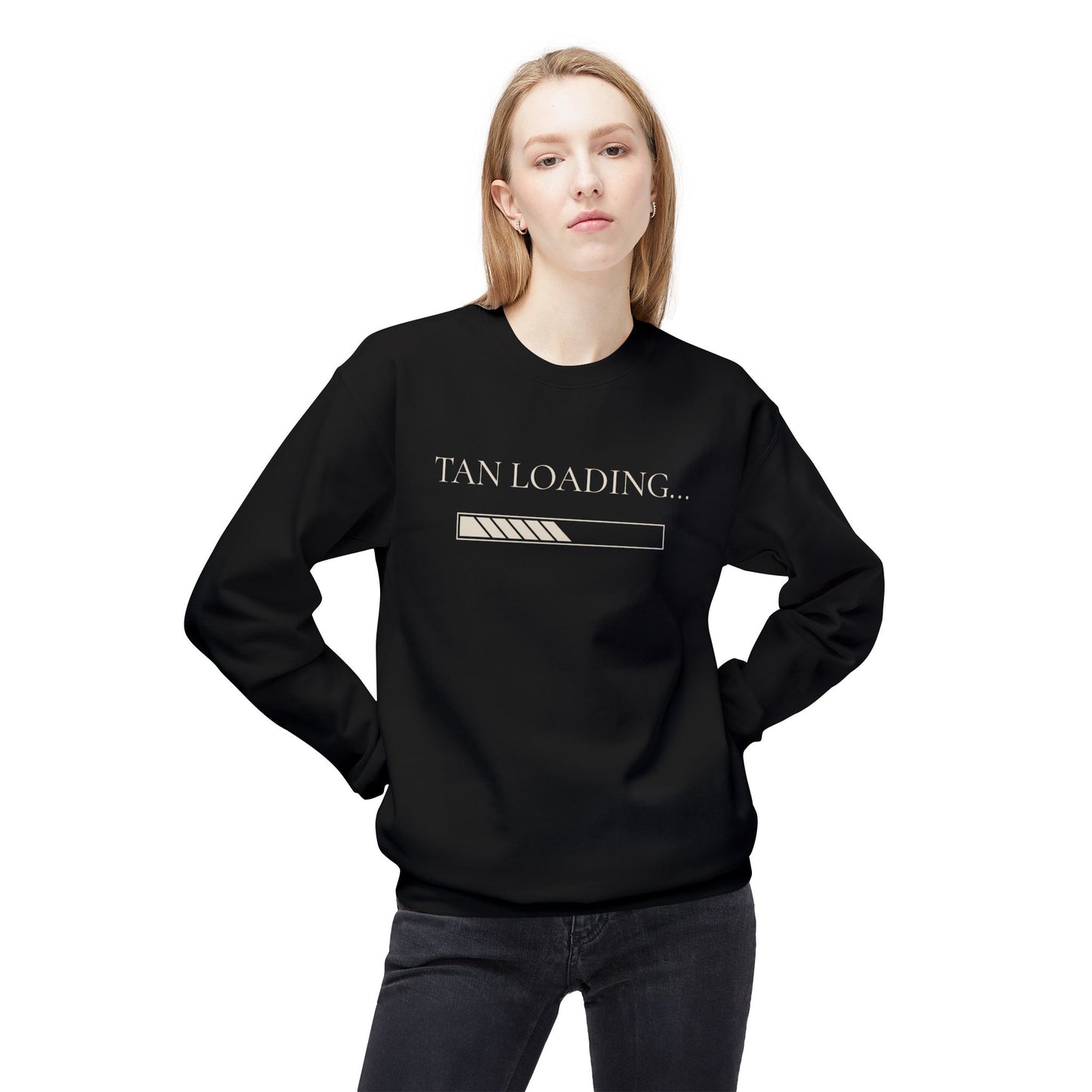 Tan Loading Crewneck